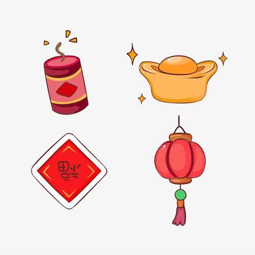 春节简笔画 春节简笔画简单又漂亮