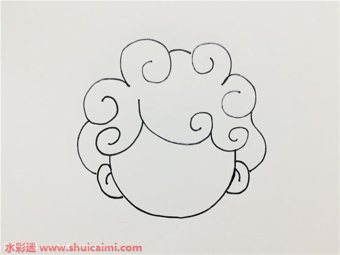 天使怎么画 天使简笔画图片大全带颜色