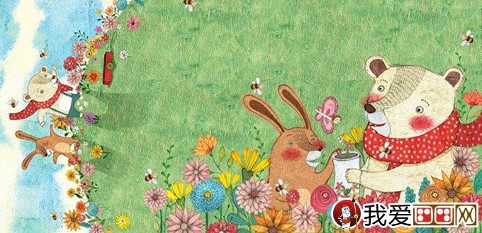儿童插画欣赏优秀儿童和动物卡通插画17P简笔画怎么画 儿童插画欣赏优秀儿童和动物卡通插画17P简笔画步骤