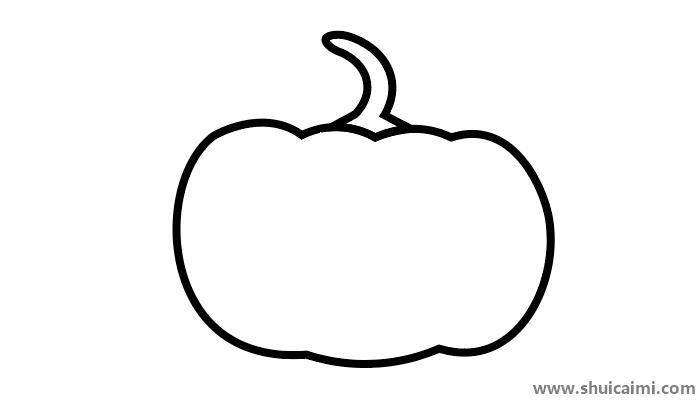 创意南瓜灯简笔画怎么画 创意南瓜灯简笔画顺序