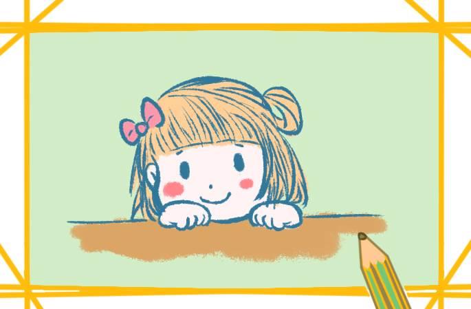 小女孩简笔画 小女孩简笔画简单好看