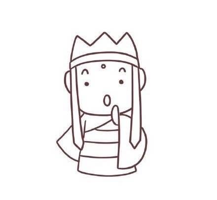 唐僧简笔画 唐僧简笔画Q版