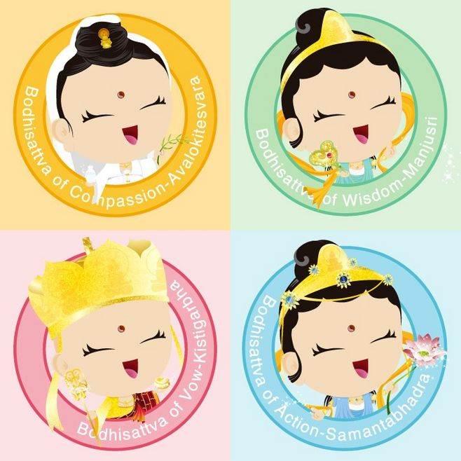 观音菩萨q版图片 q版观音菩萨怎么画