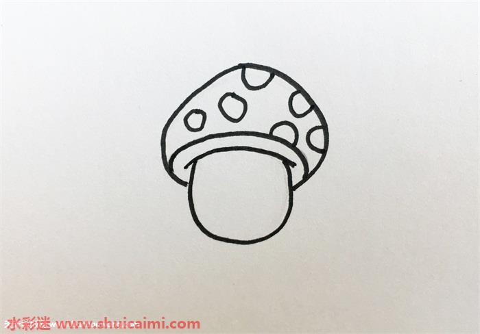 蘑菇头怎么画 蘑菇头简笔画画法