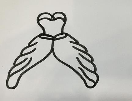 婚纱裙儿童简笔画