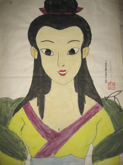 三圣母简笔画 三圣母简笔画卡通