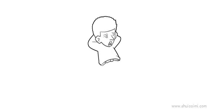 犯人儿童画怎么画 犯人简笔画简单又好看