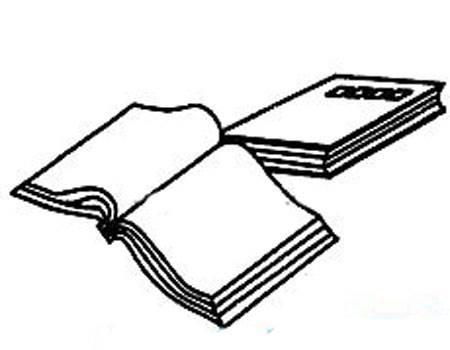 笔记本简笔画 笔记本简笔画彩色