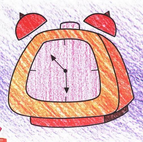 钟表简笔画 钟表简笔画图片