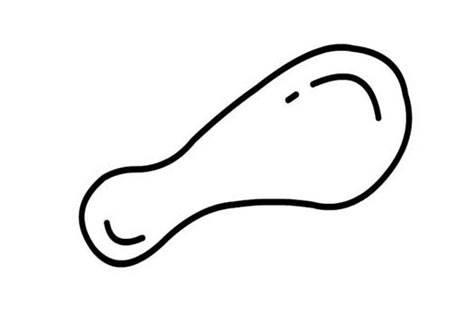 肉简笔画 肉简笔画彩色