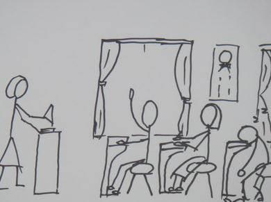 教室简笔画 教室简笔画小学