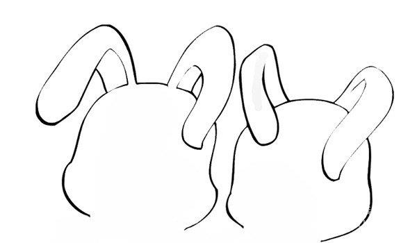 看书的小兔的简笔画怎么画 看书的小兔简笔画图片