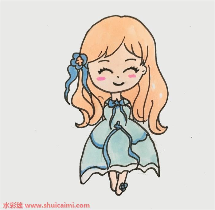 奇迹暖暖怎么画 奇迹暖暖简笔画画法