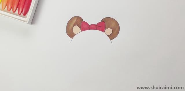 发箍儿童简笔画怎么画 发箍儿童画步骤