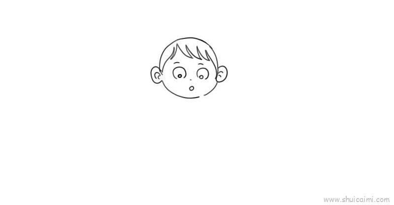 南瓜小孩儿童画怎么画 南瓜小孩简笔画好看
