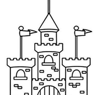 建筑简笔画 建筑简笔画幼儿园