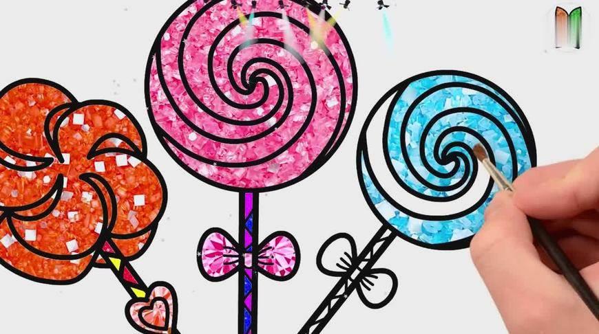 棒棒糖简笔画 棒棒糖简笔画图片