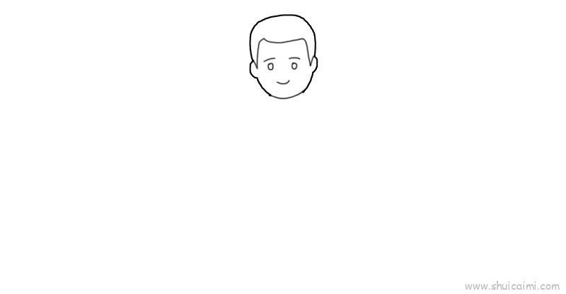 农民儿童画怎么画 农民简笔画画法