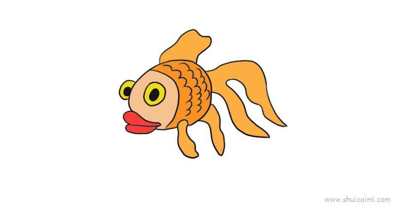 鱼大图儿童画怎么画 鱼大图简笔画图片大全