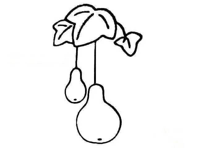 葫芦简笔画图片大全 卖糖葫芦简笔画图片大全