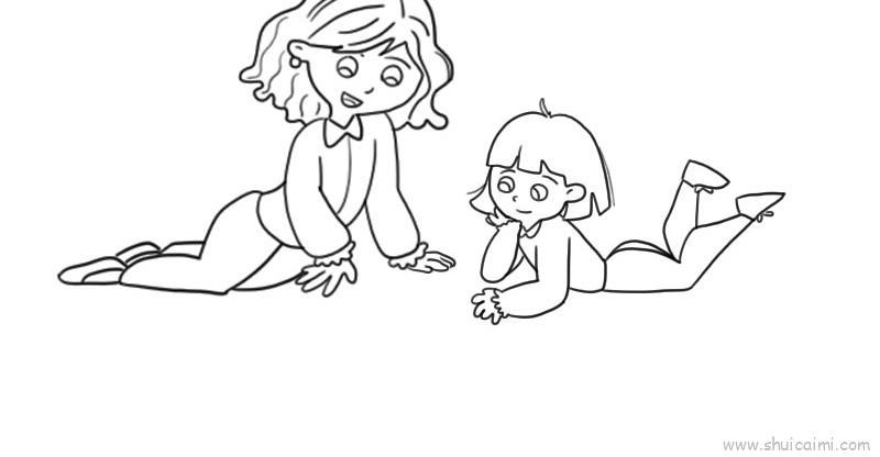 母亲节教程儿童画怎么画 母亲节教程简笔画顺序