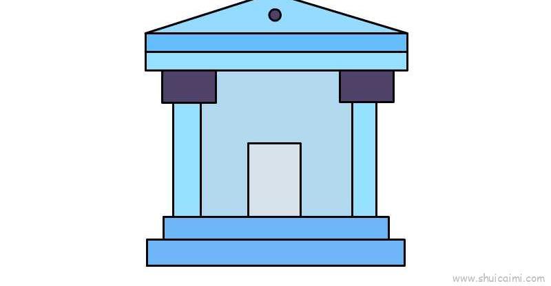 监狱儿童画怎么画 监狱简笔画好看