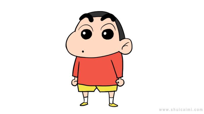 蜡笔小新简笔画怎么画 蜡笔小新简笔画顺序