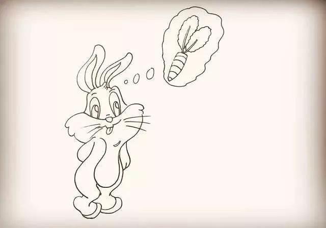 兔子笔刷素材简笔画 兔子笔刷素材简笔画大全