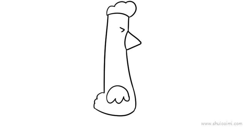 数字变动物儿童画怎么画 数字变动物简笔画步骤