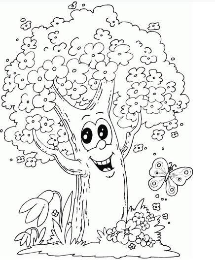 简笔画树 简笔画树怎么画简单又好看