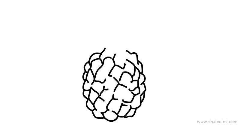 菠萝儿童画怎么画 菠萝简笔画简单