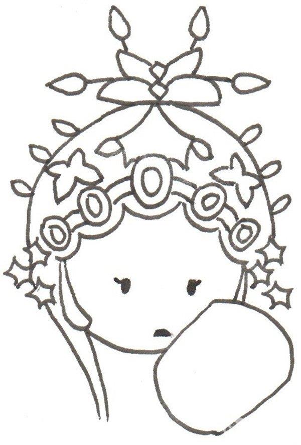 京剧演员的简笔画怎么画 京剧演员的简笔画画法