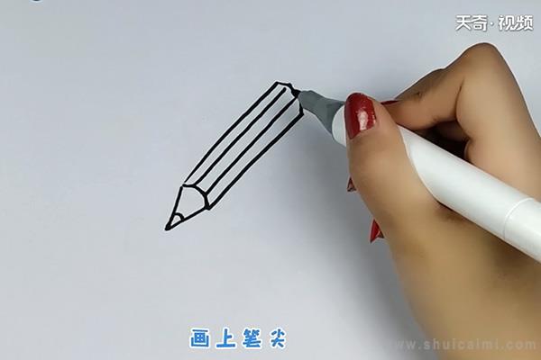 铅笔简笔画怎么画 铅笔简笔画图片