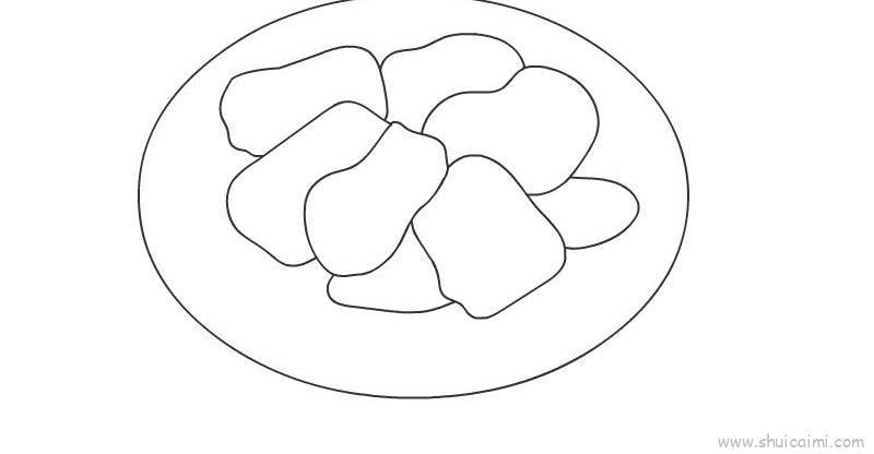 腊八豆腐儿童画怎么画 腊八豆腐简笔画图片