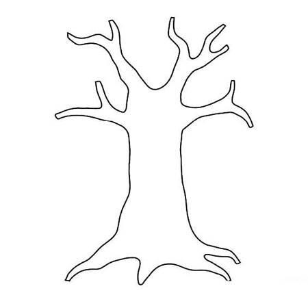 树干简笔画 树干简笔画简单又好看