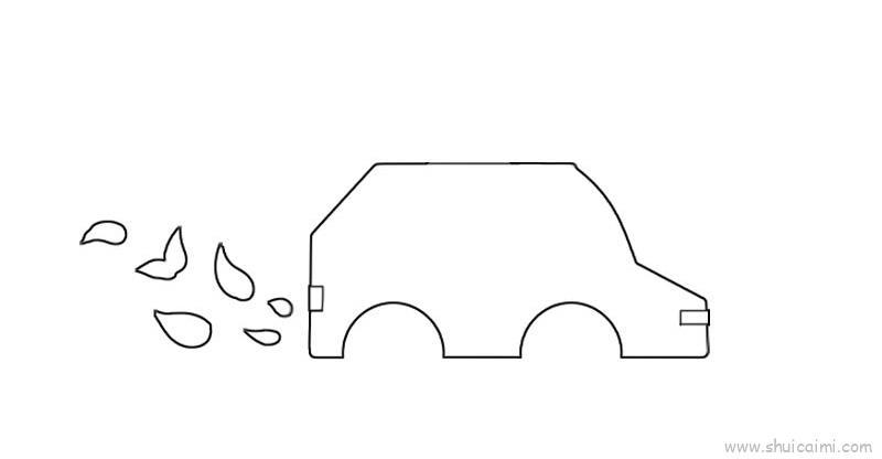 环保车儿童画怎么画 环保车简笔画画法