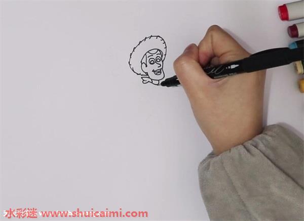 牛仔胡迪怎么画 牛仔胡迪简笔画简单又漂亮彩色