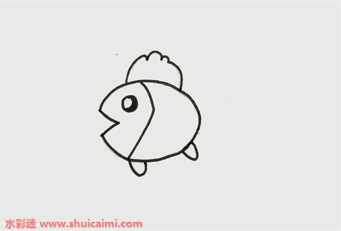 小鱼怎么画 小鱼简笔画画法