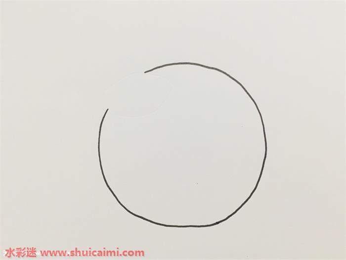 橘子怎么画 橘子简笔画简单彩色