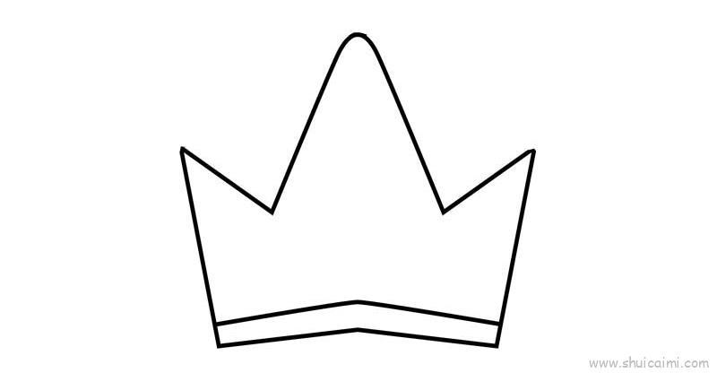 皇冠儿童画怎么画 皇冠简笔画简单