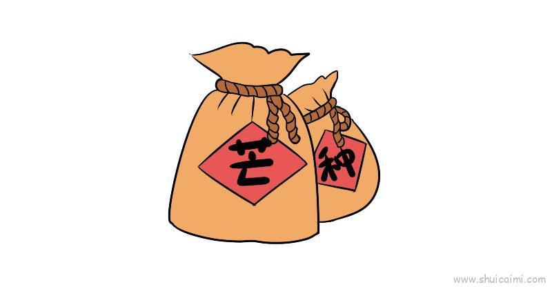 芒种儿童画怎么画 芒种简笔画图片大全