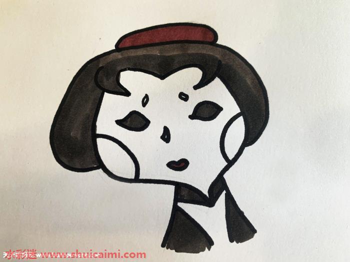 第五人格红蝶q版简笔画头像怎么画看这里