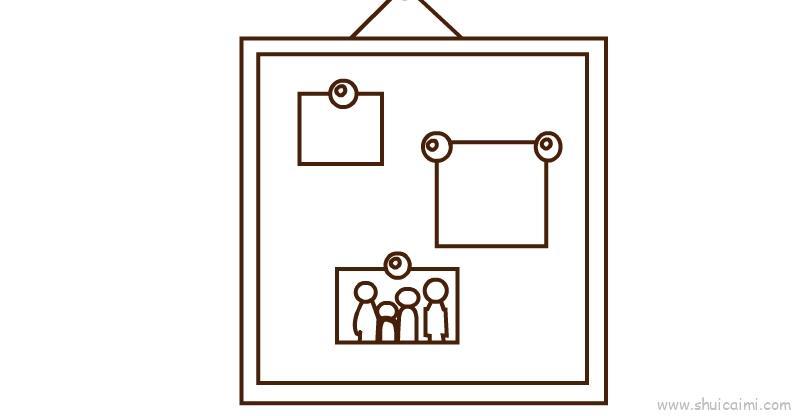 小黑板儿童画怎么画 小黑板简笔画好看