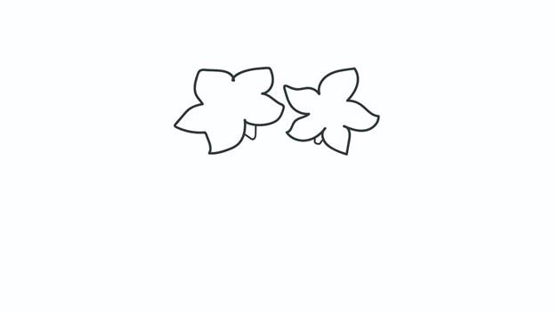 杜鹃花简笔画怎么画 杜鹃花简笔画简单