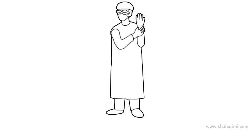 戴口罩儿童画怎么画 戴口罩简笔画好看