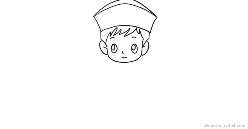 少数民族儿童画怎么画 少数民族简笔画步骤