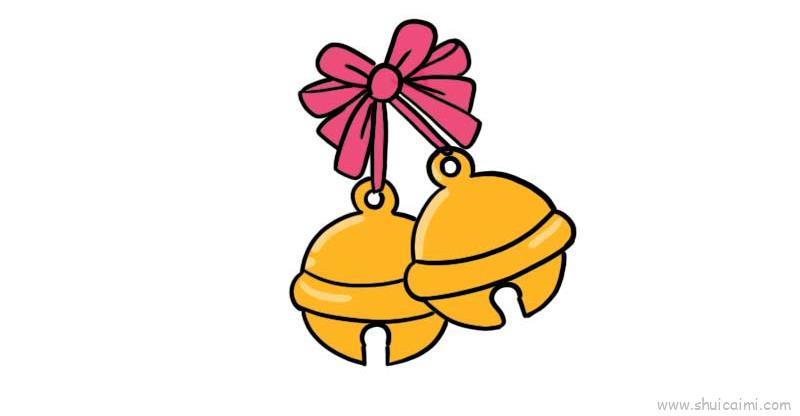 圣诞节铃铛儿童画怎么画 圣诞节铃铛简笔画步骤