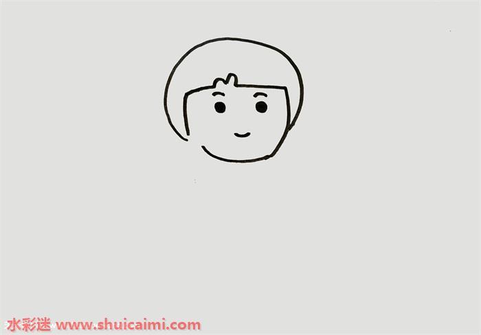 敬礼小学生怎么画 敬礼小学生简笔画漂亮彩色