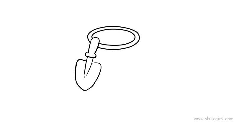 儿童铲沙玩具儿童画怎么画 儿童铲沙玩具简笔画步骤