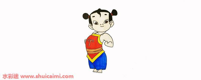 哪吒怎么画 哪吒简笔画简单好看